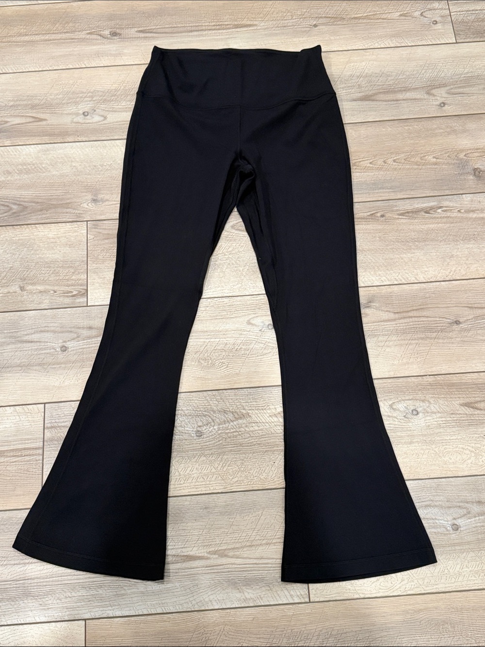 Lululemon High-Waist Black Flare Leggings - Women